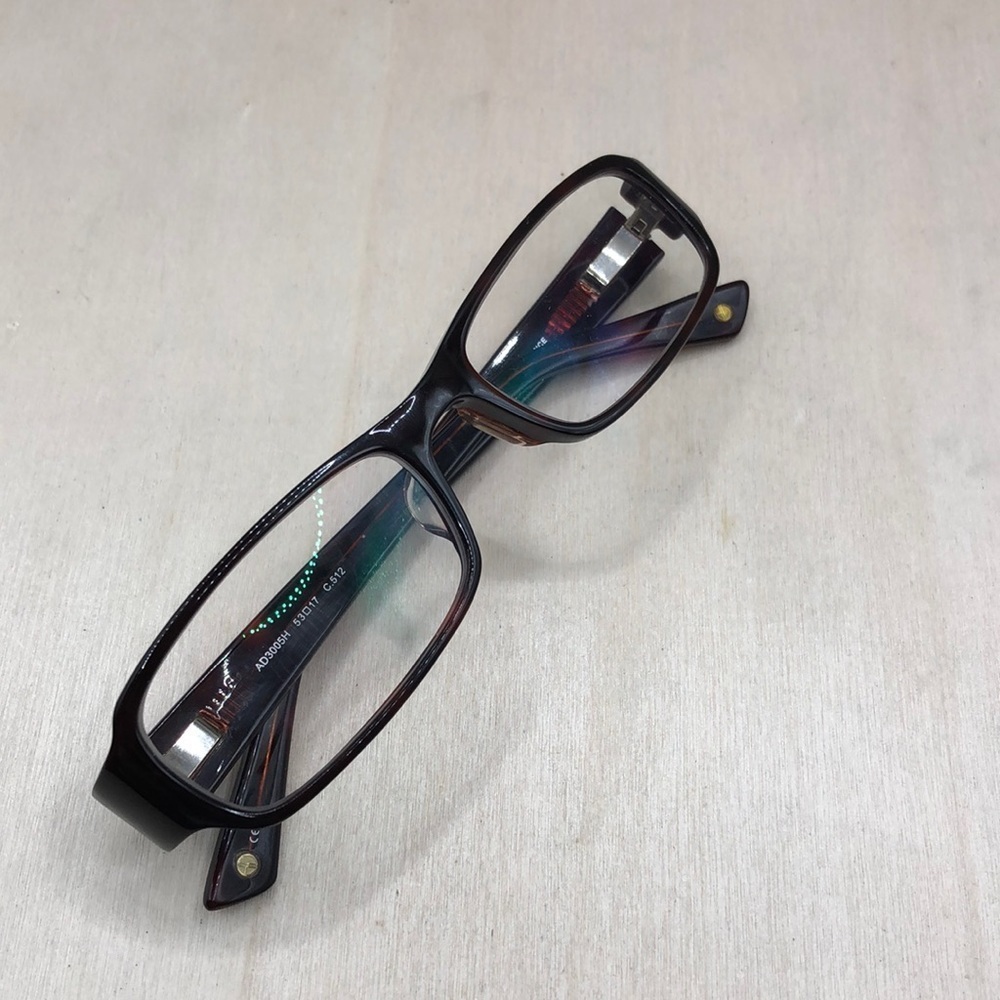 alain delon ad3005h glasses vintage FRAMES ONLY  53-17  c.512 full rim
